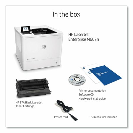 Hp LaserJet Enterprise M607n Wireless Laser Printer K0Q14A#BGJ